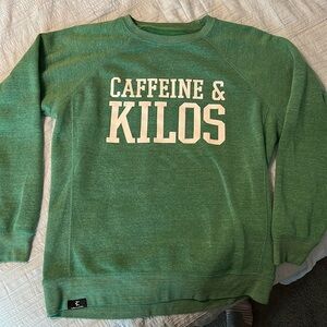 Caffeine and Kilos sweatshirt
